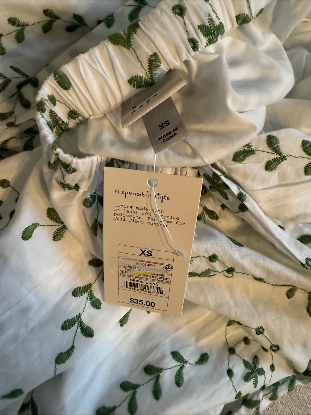 NWT A New Day for Target Open-Back Halter Maxi Sundress with pockets Size XS - Picture 8 of 9